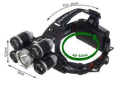 Lampa de cap cu 5 leduri cu Acumulator pentru Camping